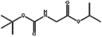 N-Boc-glycine isopropylester