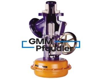 Glass lined discharge valve