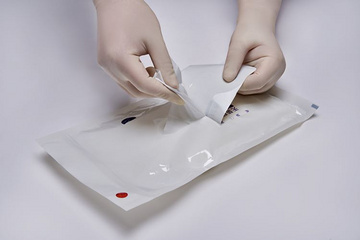 Sterile presaturated wipes  