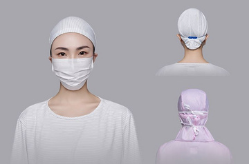 Disposable sterile face masks  