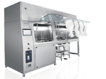Sterility test isolator worksation  