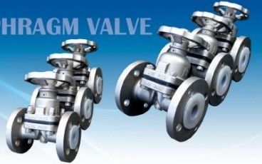 PFA LINED DIAPHRAGM VALVE