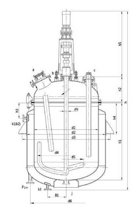 Glass- Lined Reactors With Electric Heating