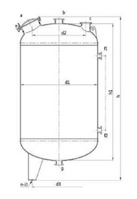 F Type Glass-L .ined Storage Tanks(Vertical)