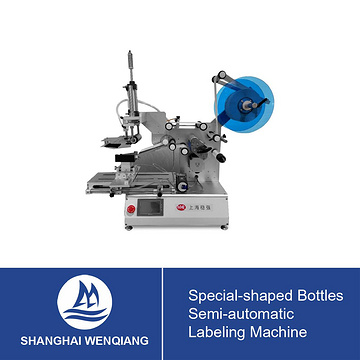 Special-shaped Bottles Semi-automatic Labeling Machine  