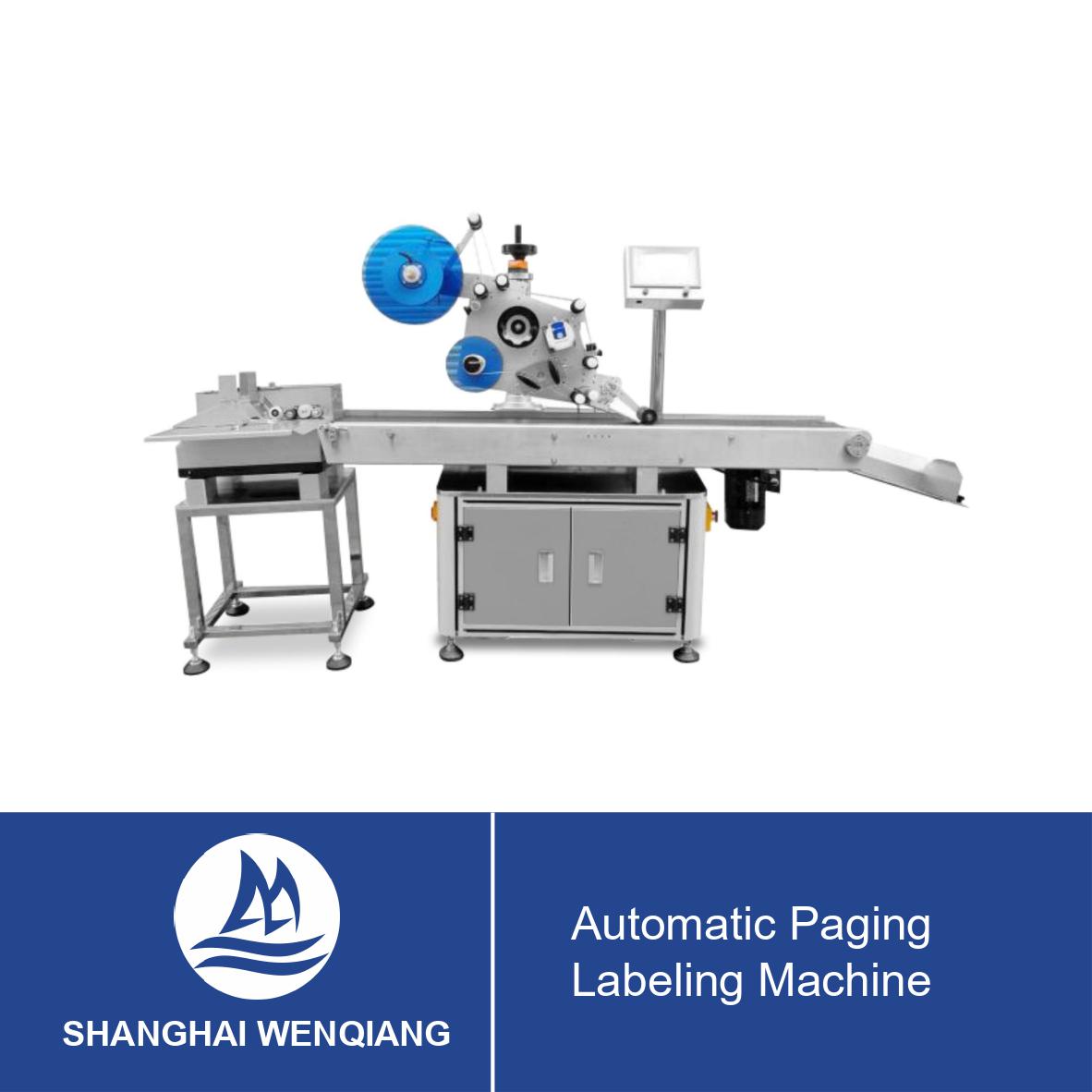 Automatic Paging Labeling Machine