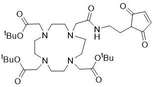 Maleimido-mono-amide-DOTA-tris (t-Bu ester)