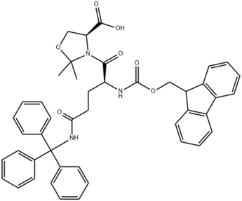 Fmoc-GIn(Trt)-Ser[PSI(Me,Me)Pro]-OH