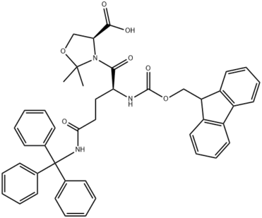 Fmoc-GIn(Trt)-Ser[PSI(Me,Me)Pro]-OH