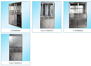 Stainless steel instrument cabinet/wardrobe