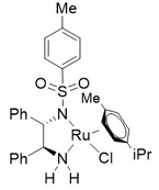 Chloro{[(1S,2S)-(+)-2-amino-1,2-diphenylethyl](4-toluenesulfonyl)amido}(p-cymene)ruthenium(II)