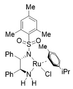 Chloro{[(1S,2S)-(+)-2-amino-1,2-diphenylethyl](2,4,6-trimethylbenzenesulfonyl)amido}(p-cymene)ruthen