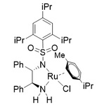 Chloro{[(1S,2S)-(+)-2-amino-1,2-diphenylethyl](2,4,6-triisopropylbenzenesulfonyl)amido}(p-cymene)rut