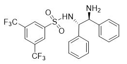 N-[(1S,2S)-2-Amino-1,2-diphenylethyl]-3,5-bis(trifluoromethyl)benzenesulfonamide