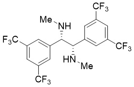 (1S,2S)-1,2-bis(3,5-bis(trifluoromethyl)phenyl)-N1,N2-dimethylethane-1,2-diamine