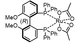 Diacetato[(1R)-6,6′-dimethoxy[1,1′-biphenyl]-2,2′-diyl]bis[diphenylphosphine]ruthenium