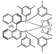 Diacetato{(R)-2,2'-bis[di(3,5-xylyl)phosphino]-1,1'-binaphthyl}ruthenium