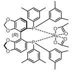 Diacetato{(R)-5,5'-bis[di(3,5-xylyl)phosphino]-4,4'-bi-1,3-benzodioxole}ruthenium