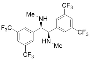 (1R,2R)-1,2-bis(3,5-bis(trifluoromethyl)phenyl)-N1,N2-dimethylethane-1,2-diamine