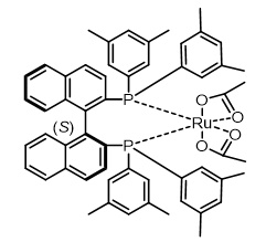 Diacetato{(S)-2,2'-bis[di(3,5-xylyl)phosphino]-1,1'-binaphthyl}ruthenium