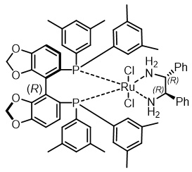 Dichloro{(R)-5,5'-bis[di(3,5-xylyl)phosphino]-4,4'-bi-1,3-benzodioxole}[(1R,2R)-1,2- diphenylethylen