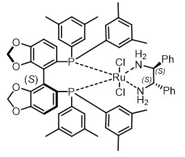 Dichloro{(S)-5,5'-bis[di(3,5-xylyl)phosphino]-4,4'-bi-1,3-benzodioxole}[(1S,2S)-1,2- diphenylethylen