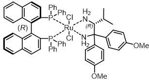 Dichloro[(R)-2,2'-bis(diphenylphosphino)-1,1'-binaphthyl][(2R)-1,1-bis(4-methoxyphenyl)-3-methyl-1,2