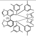 Diacetato{(S)-5,5'-bis[di(3,5-xylyl)phosphino]-4,4'-bi-1,3-benzodioxole}ruthenium