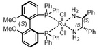 Dichloro[[(1S)-6,6′-dimethoxy[1,1′-biphenyl]-2,2′-diyl]bis[diphenylphosphine]][(1S,2S)-1,2-diphenyl-