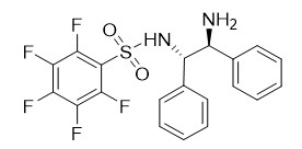 N-[(1S,2S)-2-Amino-1,2-diphenylethyl]-2,3,4,5,6-pentafluorobenzenesulfonamide