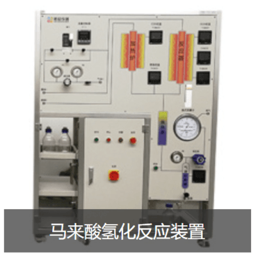 Maleic acid oxidation reaction device