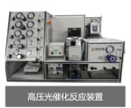 High pressure photocatalytic reaction device