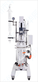 Lift rotating glass reaction kettle series