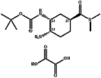 tert-Butyl [(1R,2S,5S)-2-amino-5-[(dimethylamino)carbonyl]cyclohexyl]carbamate oxalate