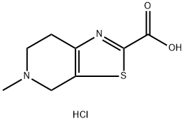 5-Methyl-4,5,6,7-tetrahydrothiazolo[5,4-c]pyridine-2-carboxylic acid hydrochloride