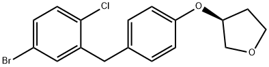 (3S)-3-[4-[(5-Bromo-2-chlorophenyl)
methyl]phenoxy]tetrahydrofuran