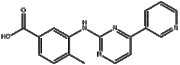4-Methyl-3-[[4-(3-pyridinyl)-2-pyrimidinyl]amino]benzoic acid