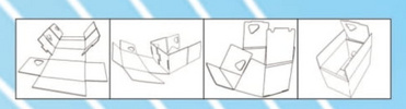 Heavy-duty corrugated box with dovetail lock