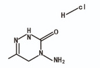 4-Ami no-6-methy-3-oxo-2,3,4,5 tethahydro 1,2,4-triazine hydrochl or ide