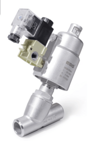 Angle Seat Valve with Solenoid Valve