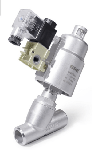 Angle Seat Valve with Solenoid Valve