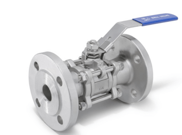 433 Series 3-PC Flanged Ball Valve