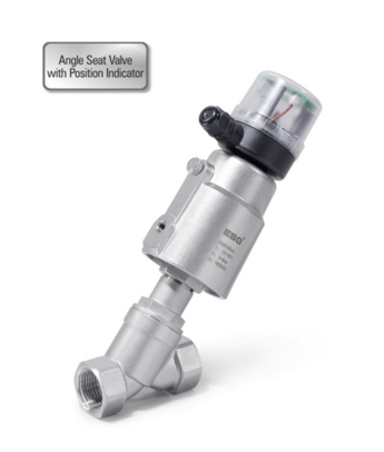 Angle Seat Valve with Position indicator