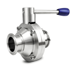 C11 Series Butterfly Tri-clamp Ball Valve