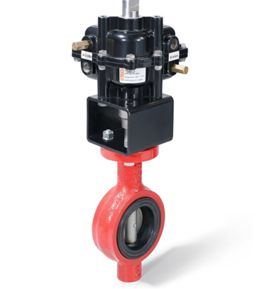 300 Series Pneumatic Butterfly Valve