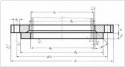 DIN 2652 Loose Flange And Ring For Welding PN6