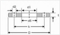 DIN Flat Flange For Welding (Slip On) PN16