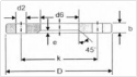 DIN 2638 Welding Neck Flange PN160