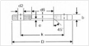 DIN 2642 Lapped (Lapped Joint)Flange,Plain Collar PN10