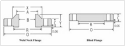 ANSI B16.47 Series A Class 300 Flanges